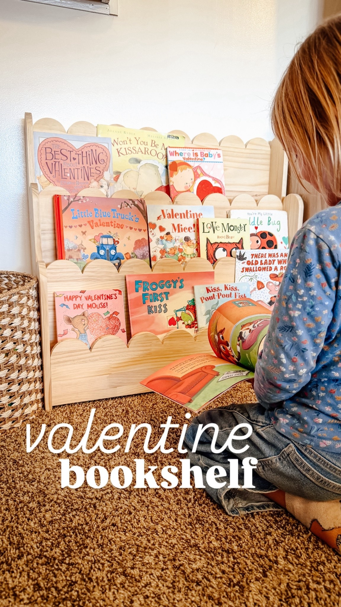 A cute new shelf to add to the living room and Valentine books 💗💗

#LTKValentine #LTKKids #LTKHome
