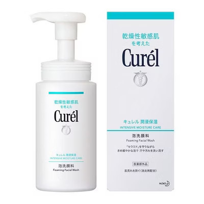 Curel Intensive Moisture Care Foaming Facial Wash (5.07 oz) # 4901301269348 | Skin Cleanser. | Made in Japan | Target