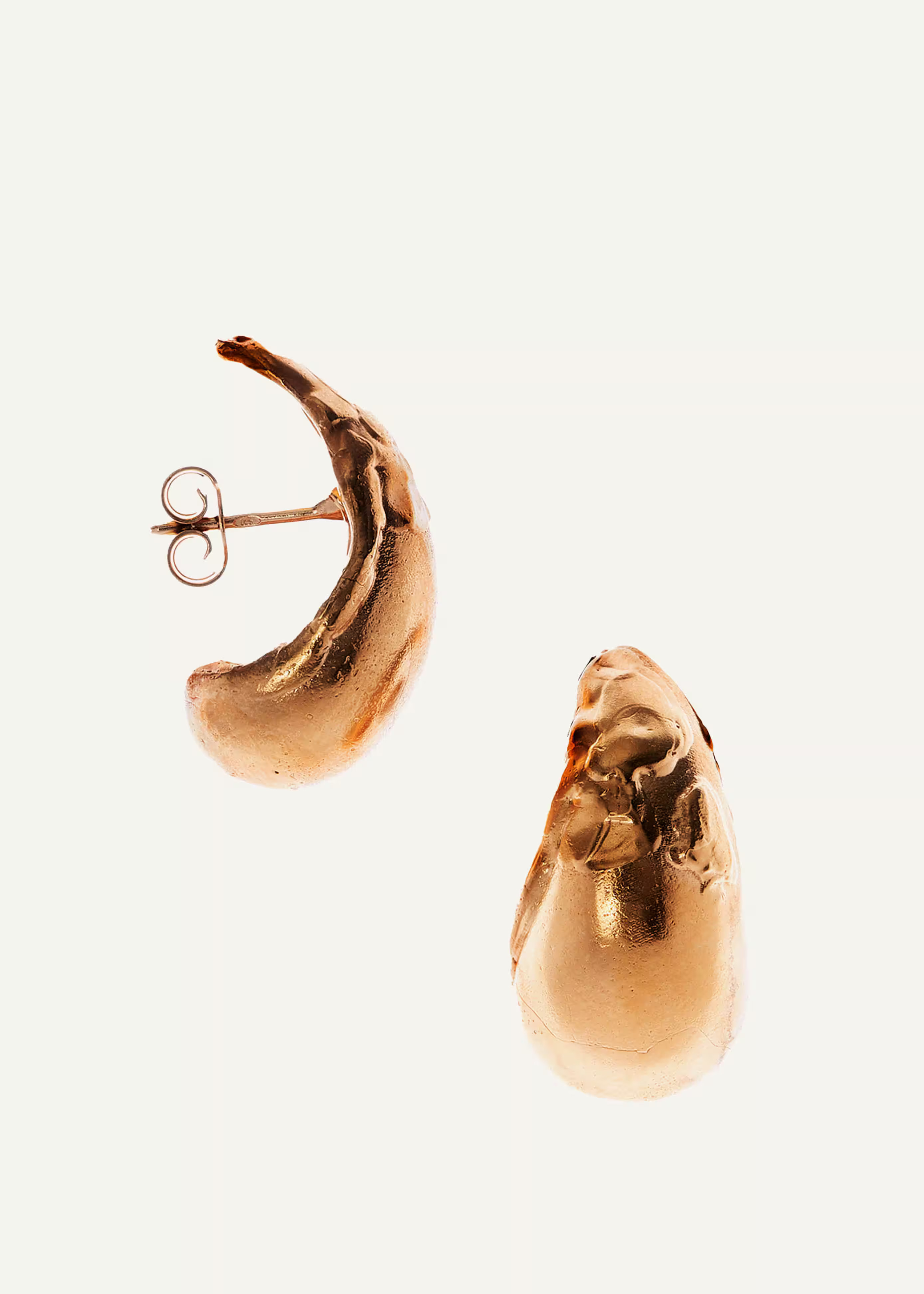 Women's Gold Abundant Dream Hoop Earrings | ME+EM | ME+EM US