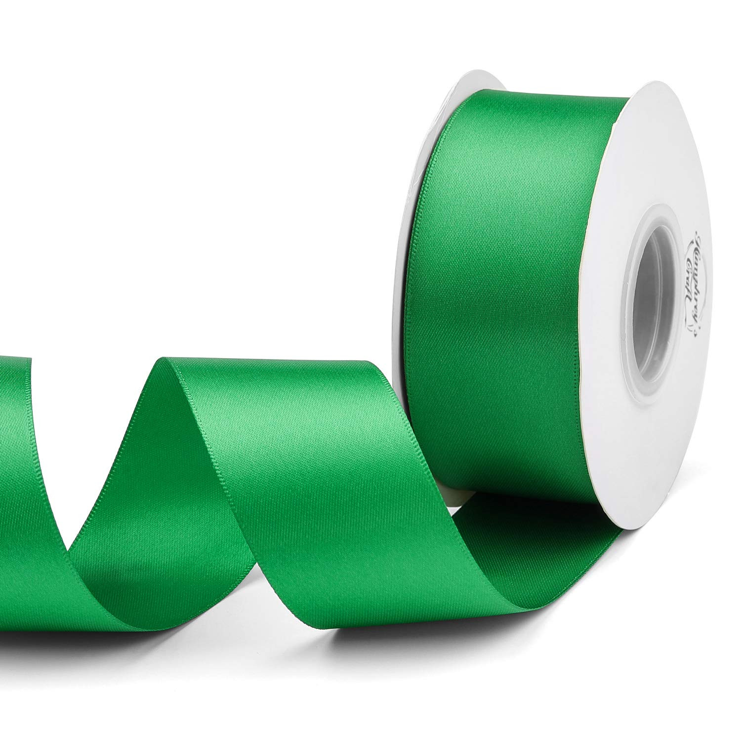 Humphrey's Craft 1-1/2 Inch Fern Green Double Faced Satin Ribbon - 25 Yards Variety of Color for ... | Amazon (US)