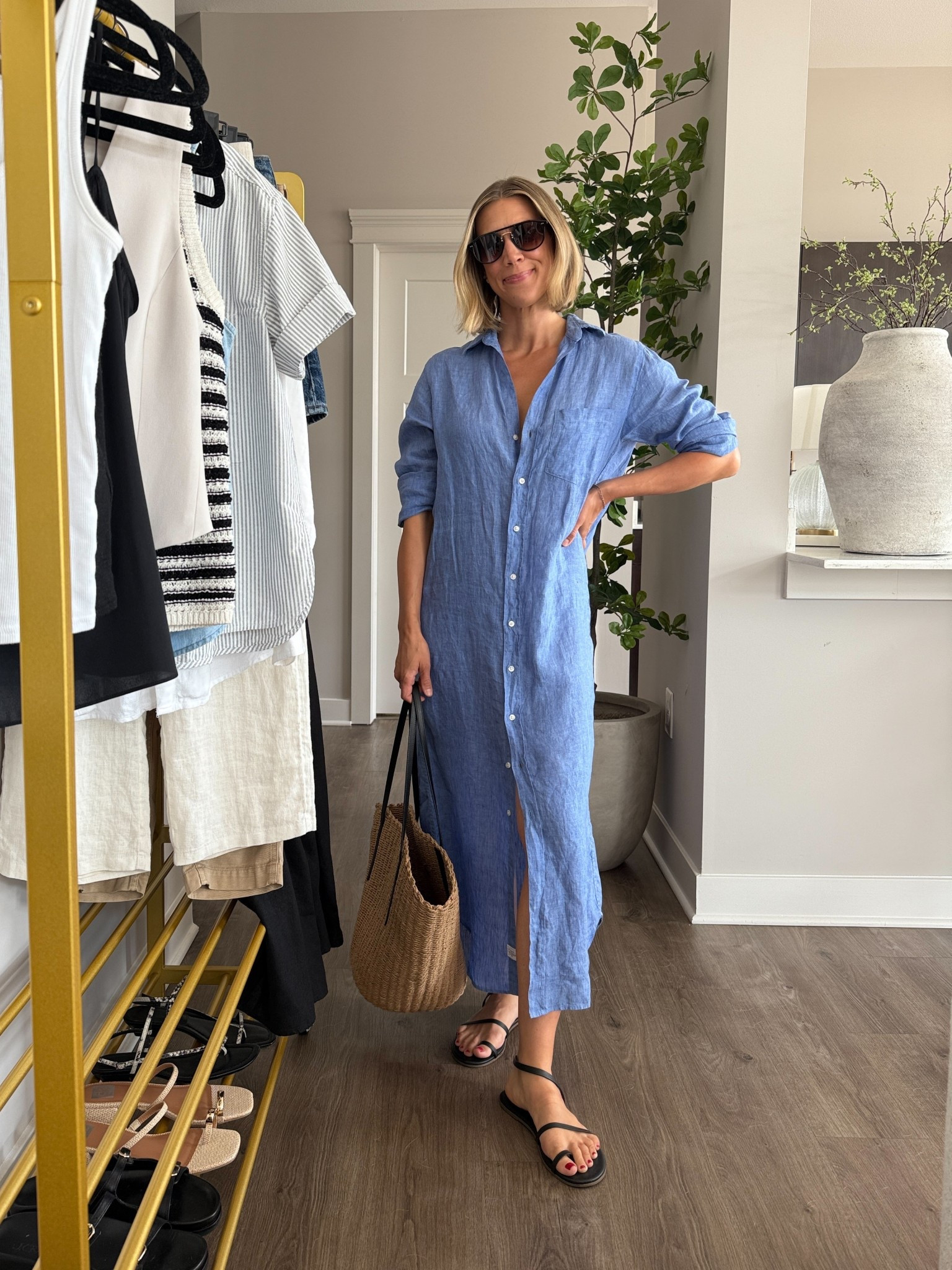 Wearing small dress, sandals tts

#LTKFindsUnder100 #LTKFindsUnder50 #LTKOver40