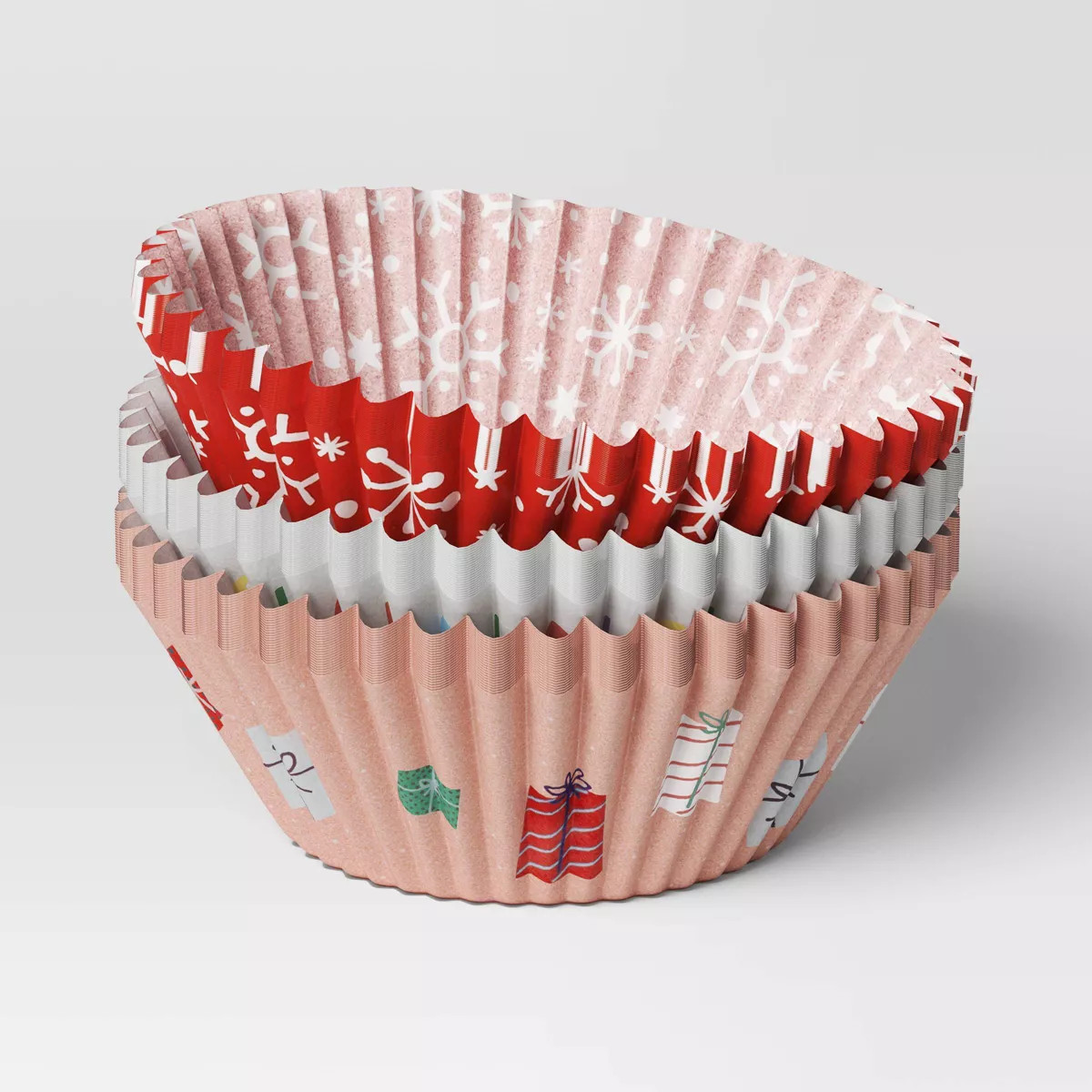 75pk Christmas Festive Baking Cups - Wondershop™ | Target