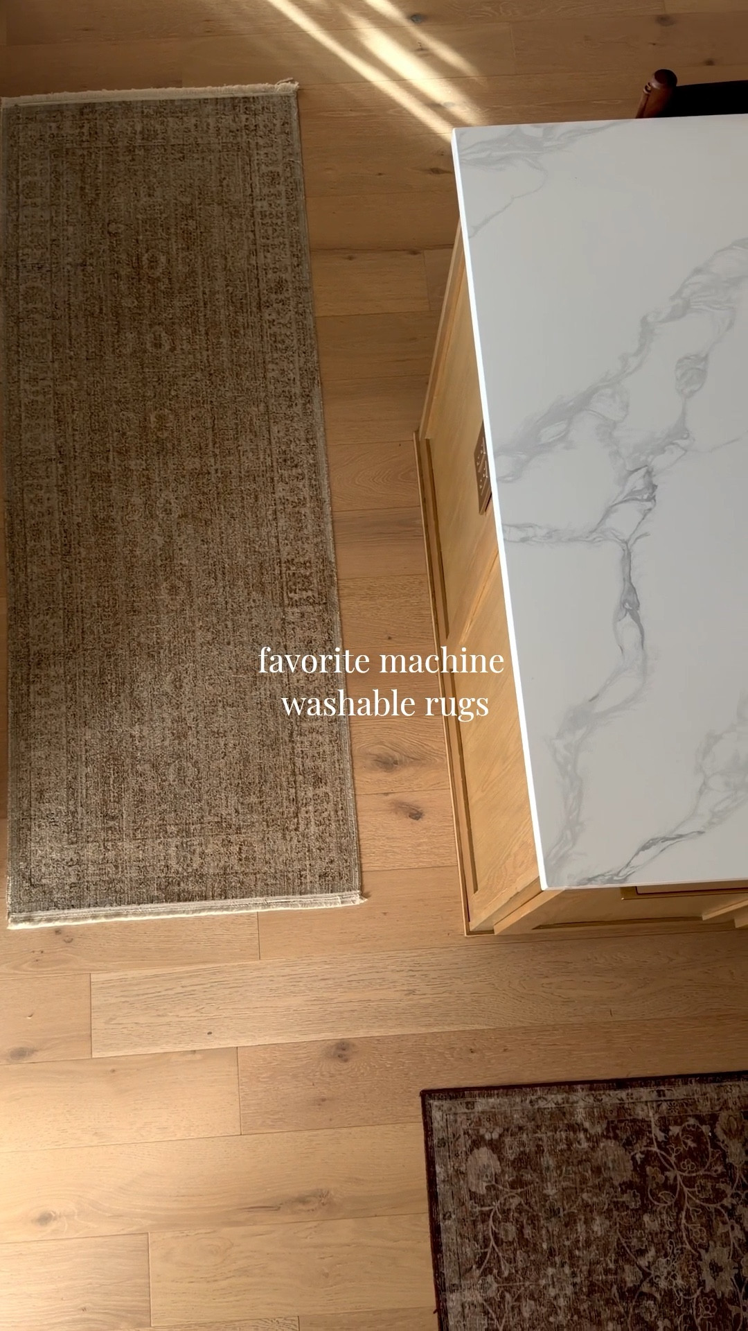 My rug runners are on sale right now! They are both machine washable and comes in many sizes! Literally perfect for high traffic areas - mine are in the kitchen 🙌🏻

#neutralrugs #rugs

#LTKSaleAlert #LTKHome