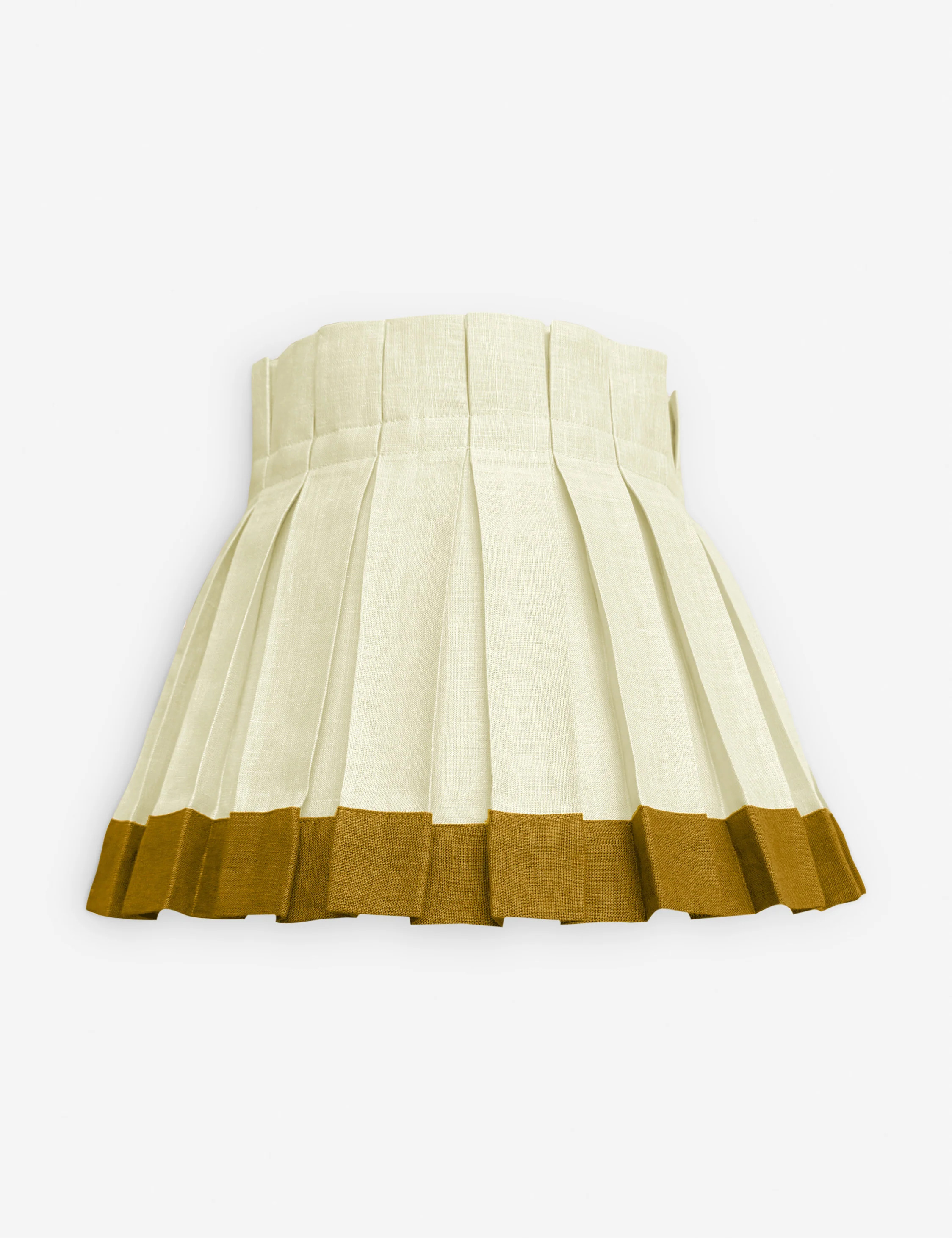 Color Block Classic Box Pleat Lampshade by Cielle Home | Lulu and Georgia 