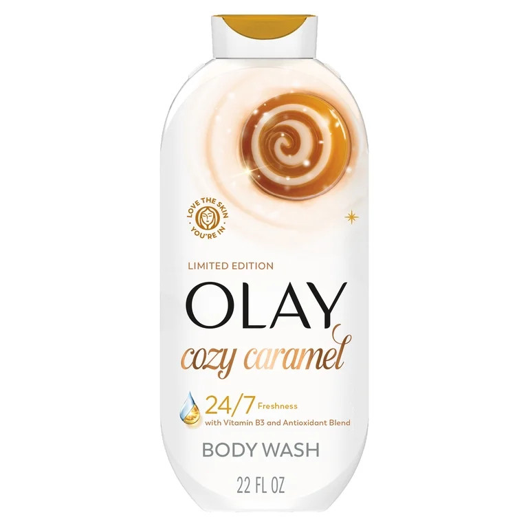 Olay Cozy Caramel Body Wash with Vitamin B3 and Antioxidant Blend, 24/7 Freshness, Limited Editio... | Walmart (US)