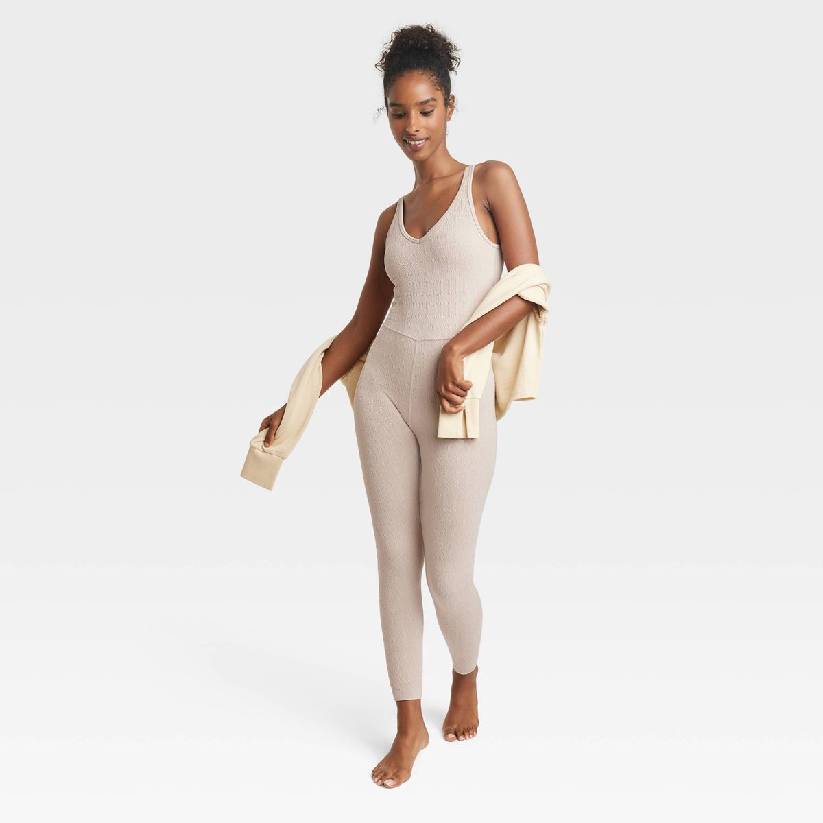Women's Textured Seamless Bodysuit - JoyLab™ | Target