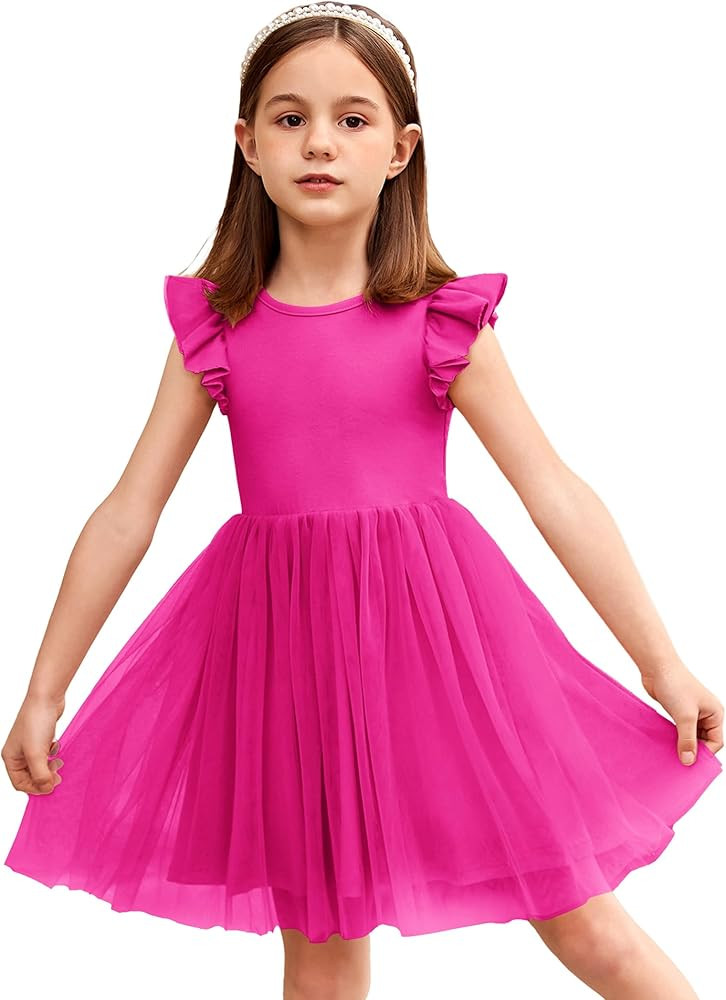 Arshiner Toddler Tutu Dress Little Girls Fluffy Summer Dresses Casual Party Tulle Sundress for Ki... | Amazon (US)