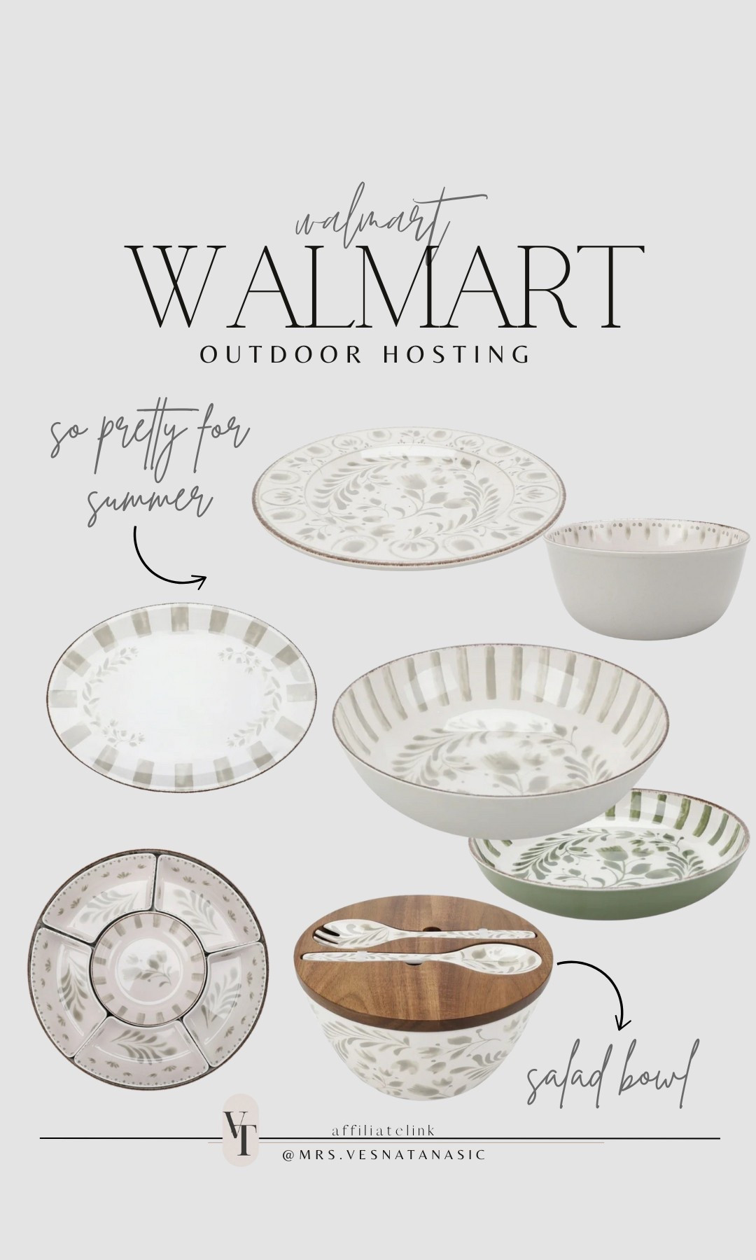 The prettiest melamine dinnerware set! Just ordered all of these! They are going to be perfect for outdoor hosting! @walmart #walmart #walmarthome #walmartfinds #walmartdinnerware #outdoorhosting #dinnerware #springhome #home 

#LTKHome #LTKFindsUnder100 #LTKFindsUnder50
