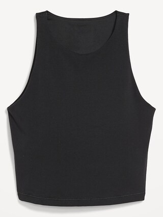 Light Support PowerChill Longline Sports Bra Tank for Women | Old Navy (US)