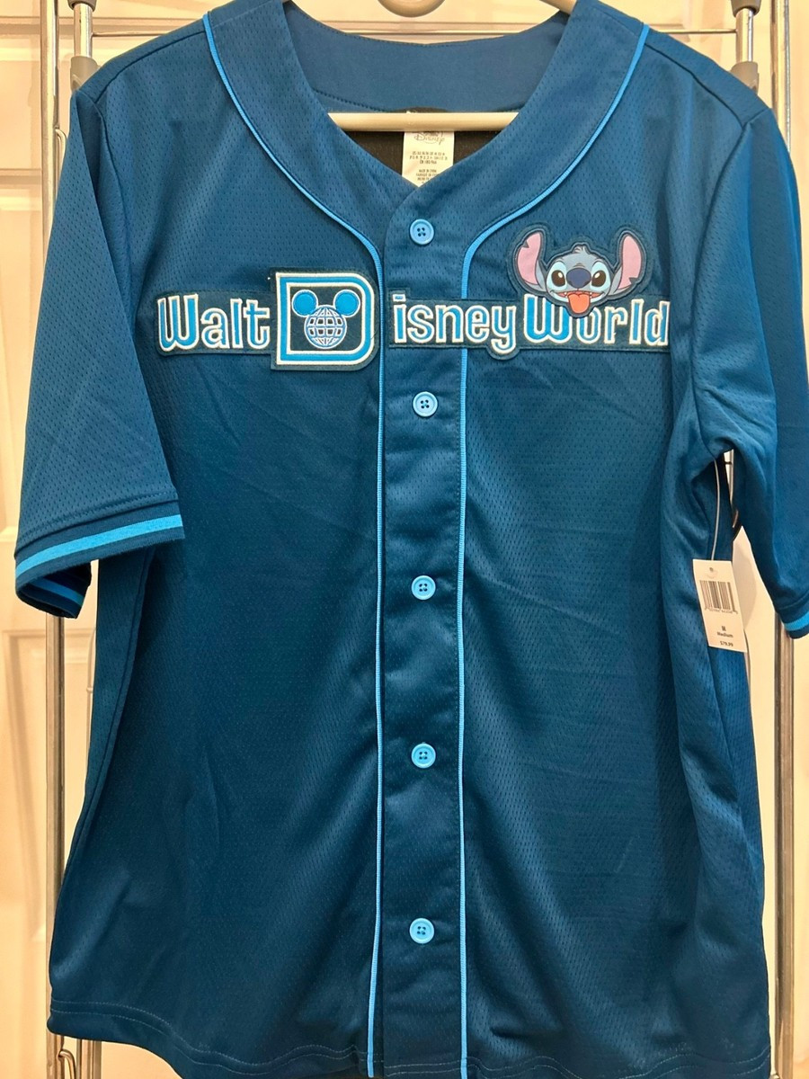 Disney Parks 2025 WDW Stitch 626 Baseball Jersey Size Medium NWT | eBay US