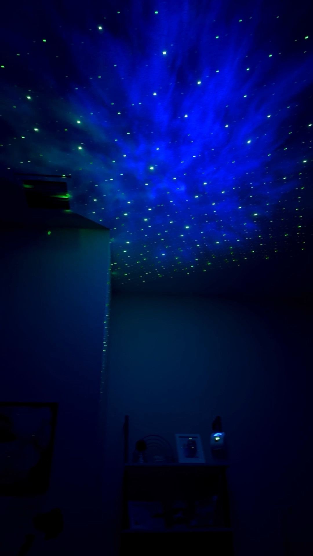 Projector Dream light 💡 has timers, can turn green stars on or off, change galaxy color and can display a moon. I had it in AJs room and now it’s in Laylas. I think it’s good for age 2 and up! 

I linked the baby one I used for Layla from the time she was 6months and now 

#LTKKids #LTKmomlife #LTKBaby