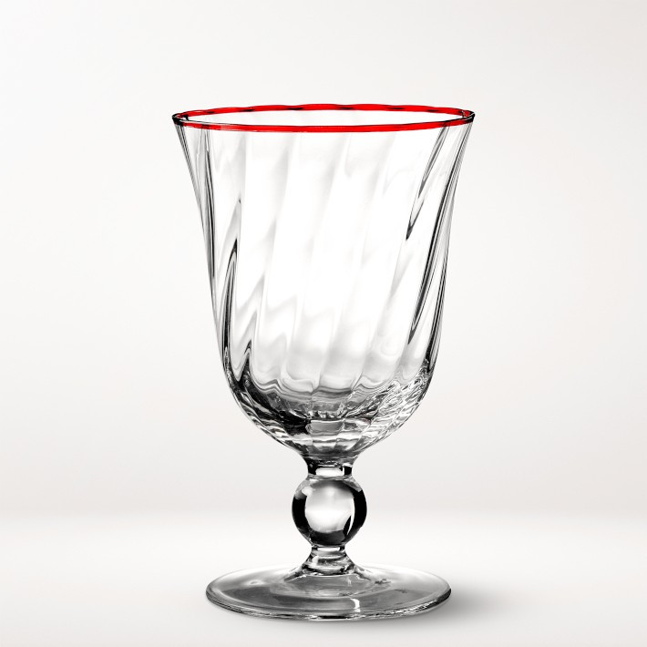 AERIN Swirl Goblets, Set of 4 | Williams-Sonoma