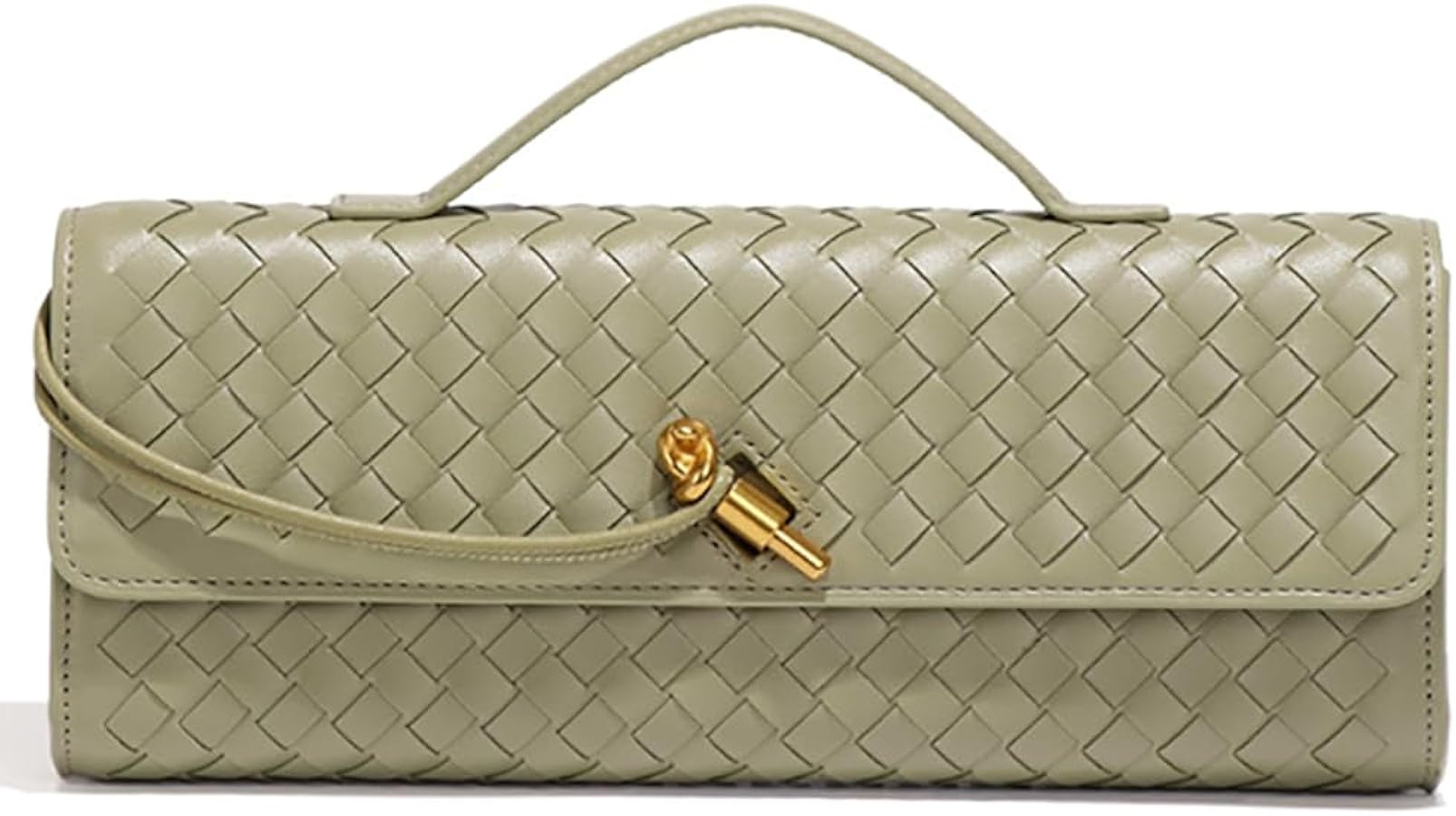 Trendy Woven Evening Clutch Purses Women Underarm Shoulder Handbag Cute Satchels Crossbody Purse ... | Amazon (US)