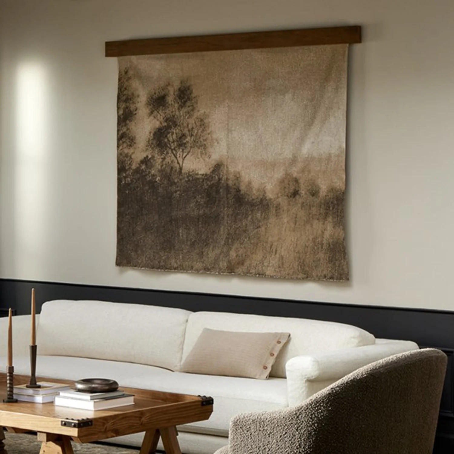 Four Hands Hillside Haze Artwork - Final Sale | Paynes Gray Inc