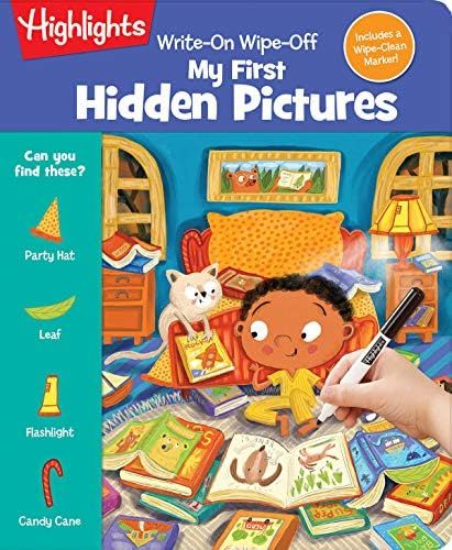 Write-On Wipe-Off My First Hidden Pictures (Write-On Wipe-Off My First Activity Books): Highlight... | Amazon (US)