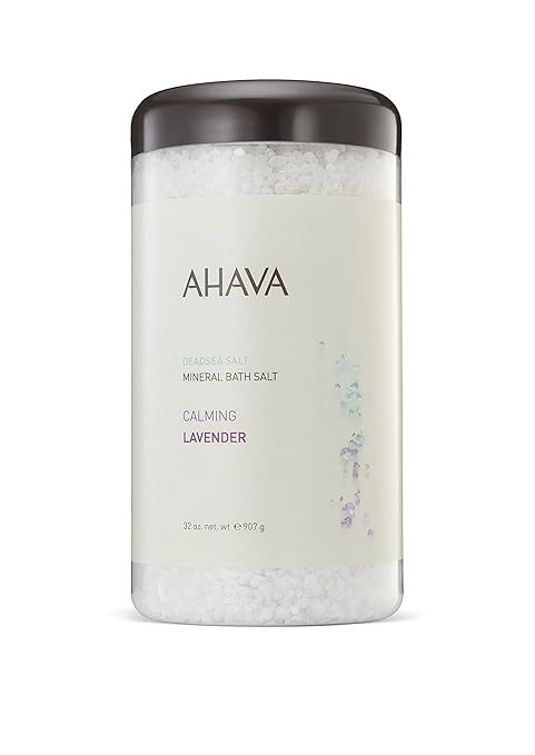 AHAVA Dead Sea Mineral Bath Salt- Intense Relaxation for Body & Mind, Elevates Moisture, Softens ... | Amazon (US)