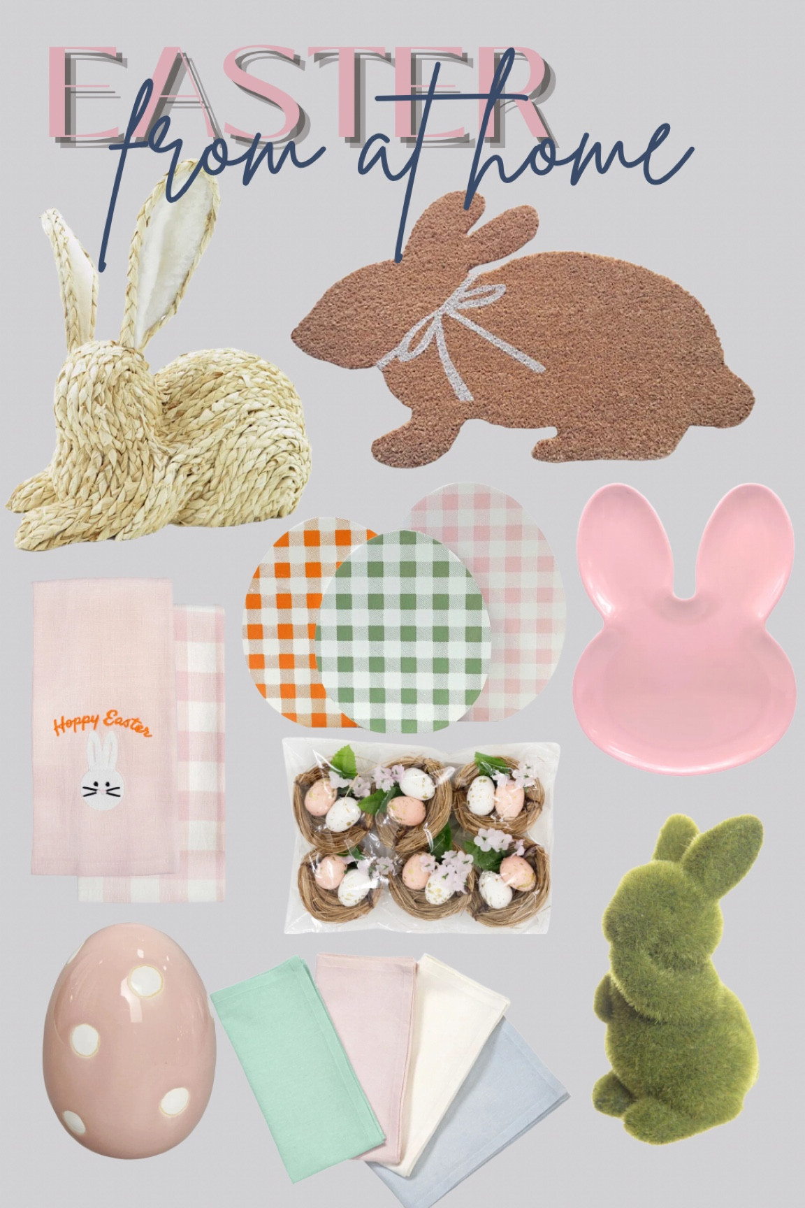 Easter finds from
At home - springs finds from
At home - Easter home decor - spring home decor - Easter table decor - spring table decor 