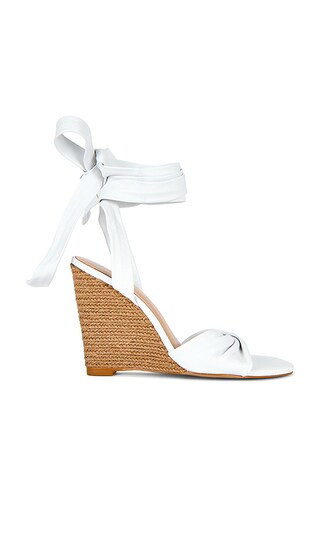 RAYE Rumi Wedge in White. - size 7.5 | Revolve Clothing (Global)