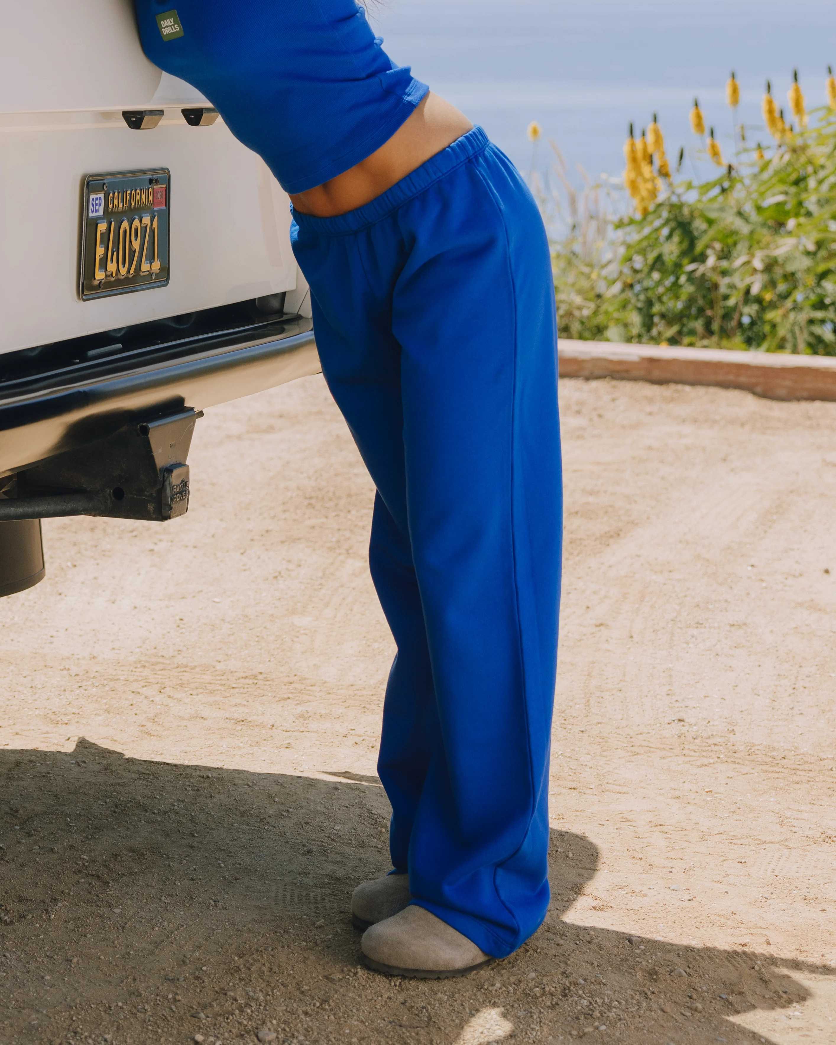 Low Rise Sweatpants - Cobalt | Daily Drills LLC