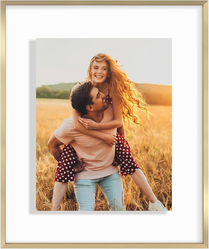 Americanflat Aluminum 16x20 Floating Picture Frame with Shatter-Resistant Glass - Use as 16x20 Pi... | Amazon (US)