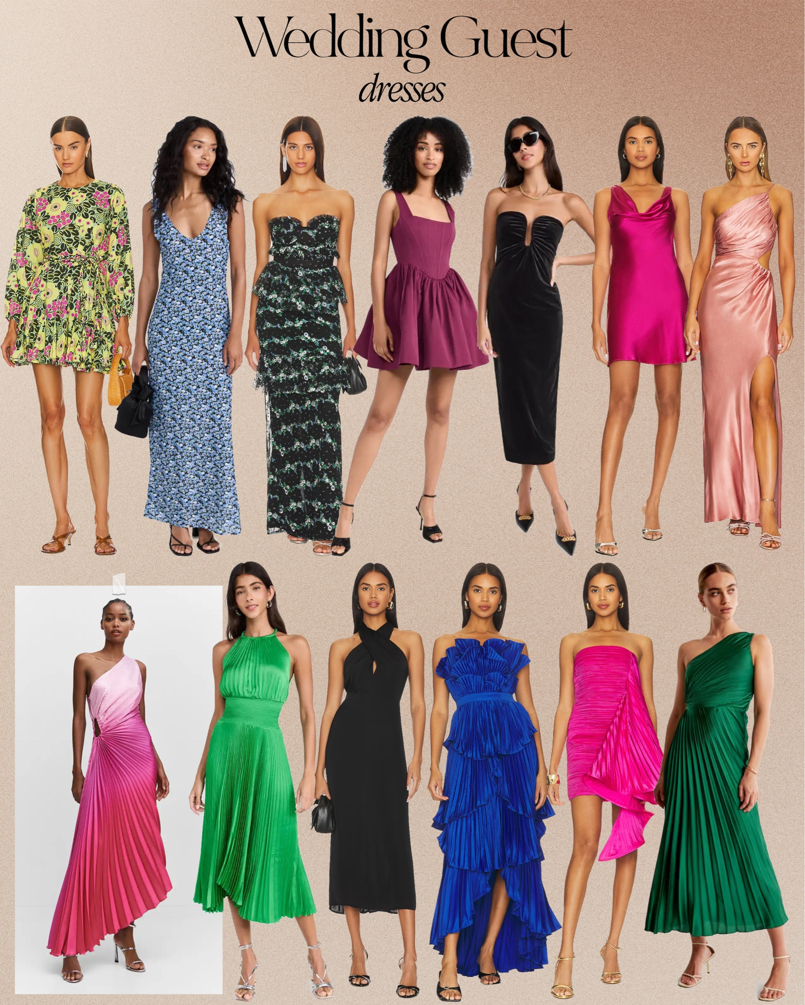 Wedding guest dresses ✨

#LTKwedding