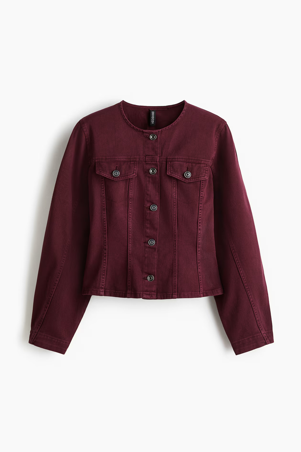 Waisted twill shirt | H&M (UK, MY, IN, SG, PH, TW, HK)