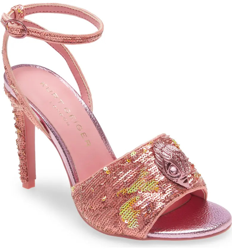 Kurt Geiger London Kensington Sequin Sandal | Nordstrom | Nordstrom
