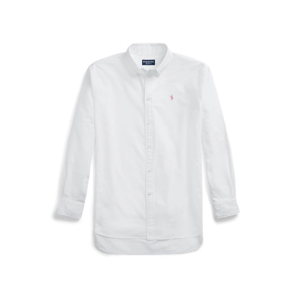 Oxfordhemd mit Pink Pony für Damen | Ralph Lauren® DE | Ralph Lauren (DE & AT)