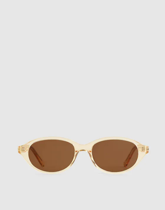 The Solina Oval Sunglasses | Madewell