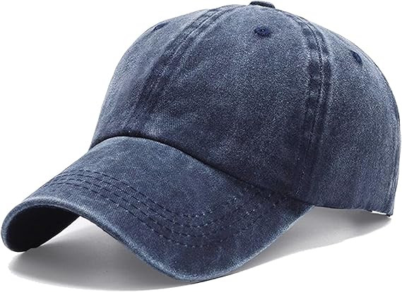 NPJY Baseball Cap Golf Dad Hat Adjustable Original Classic Low Profile Cotton Hat Unconstructed P... | Amazon (US)
