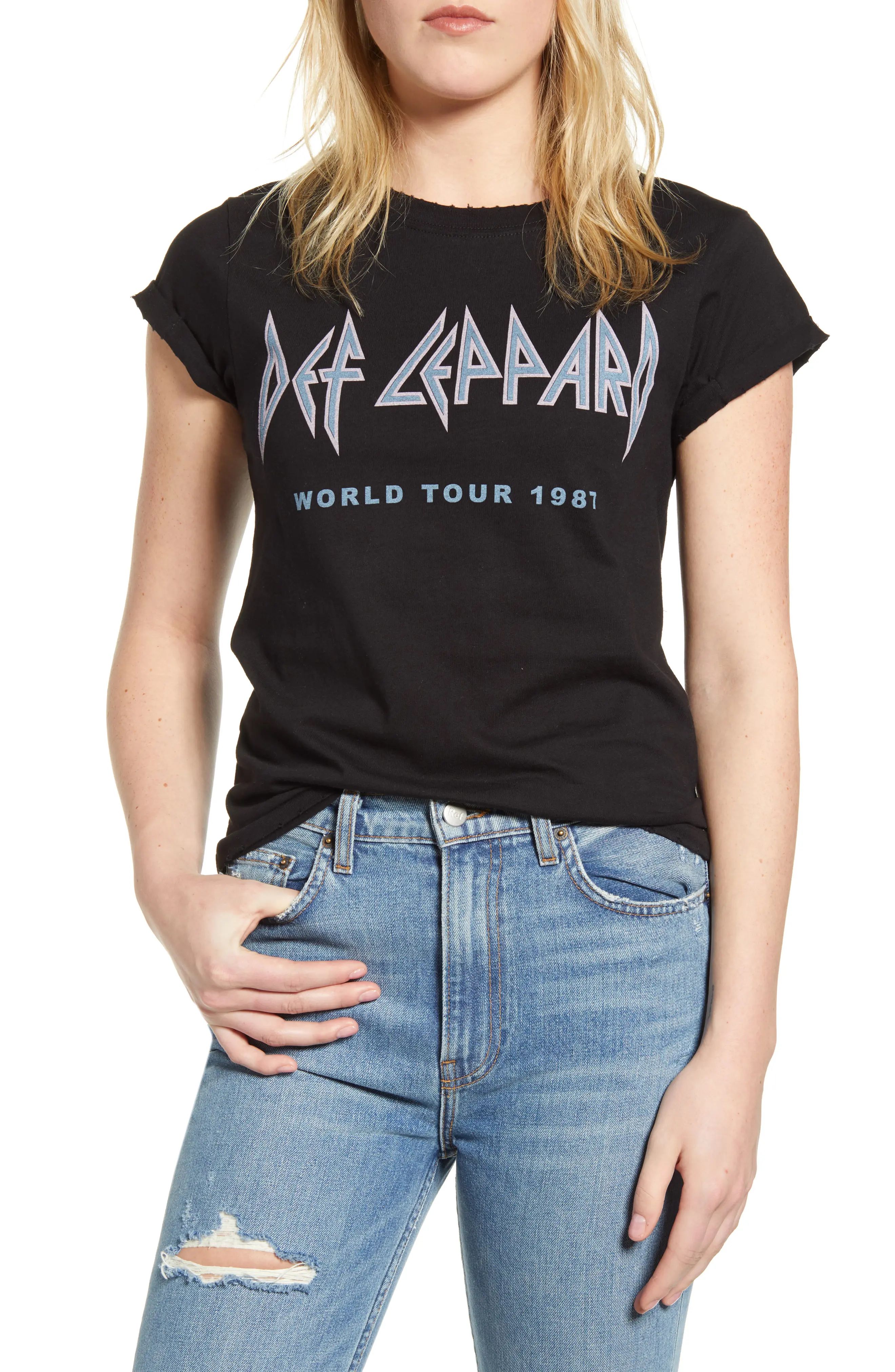 Women's Recycled Karma Def Leppard Love Bites Graphic Tee | Nordstrom