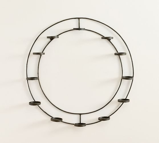 Wreath Candle Holder | Pottery Barn (US)