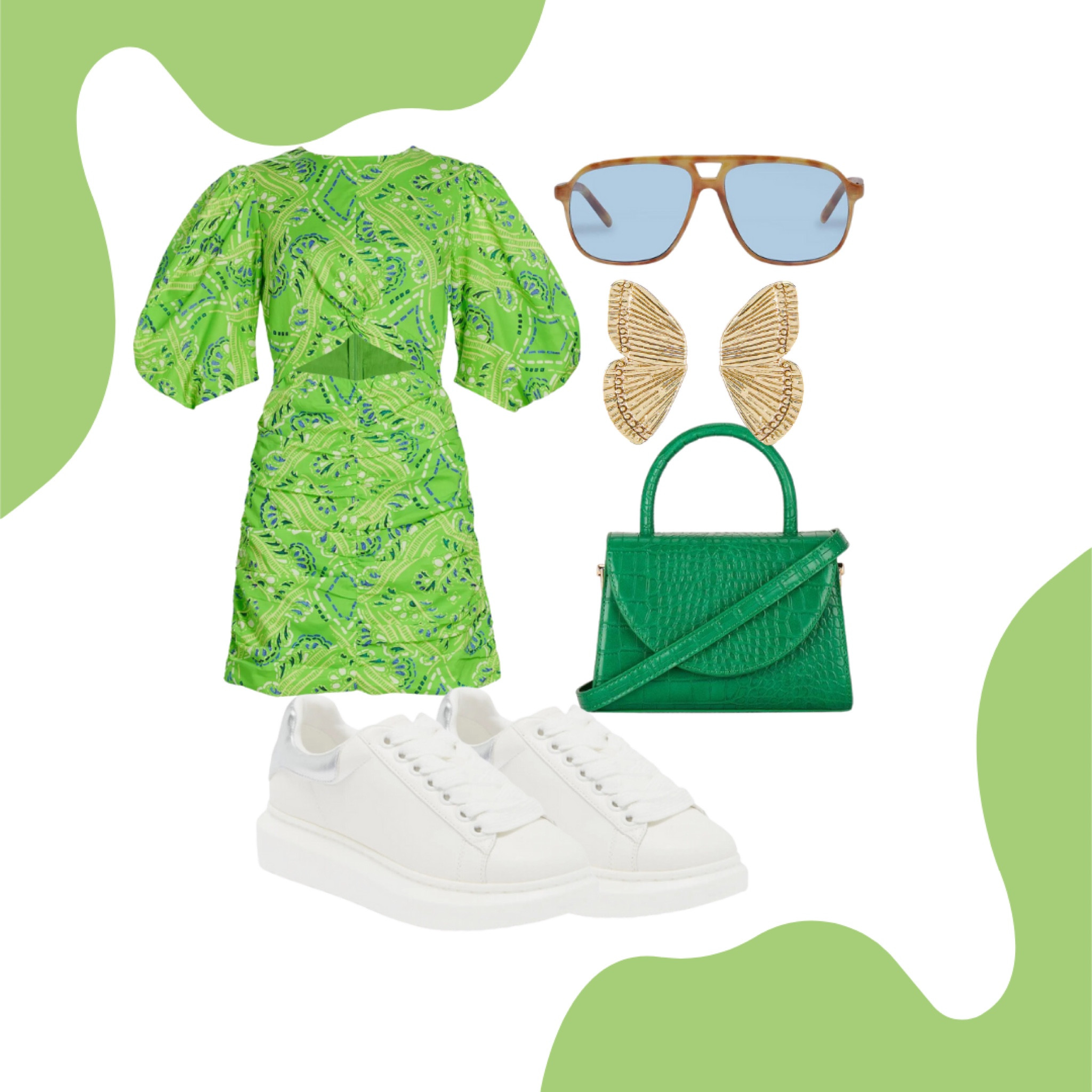 Love this green dress and it’s on sale! #LTKSale #LTKSpring #LTKGreen #LTKCollege