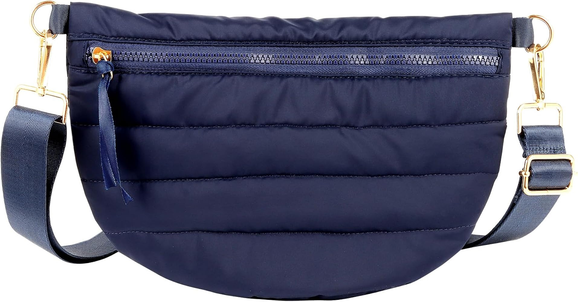 Quilted Crossbody Bags for Women - Puffer Fanny Pack Sling Bag Puffy Chest Belt Bum Waist Bag Cro... | Amazon (US)