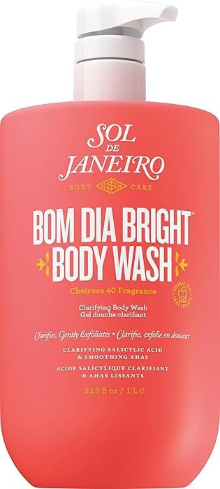 Sol de Janeiro Bom Dia Bright Clarifying AHA BHA Body Wash | Amazon (US)