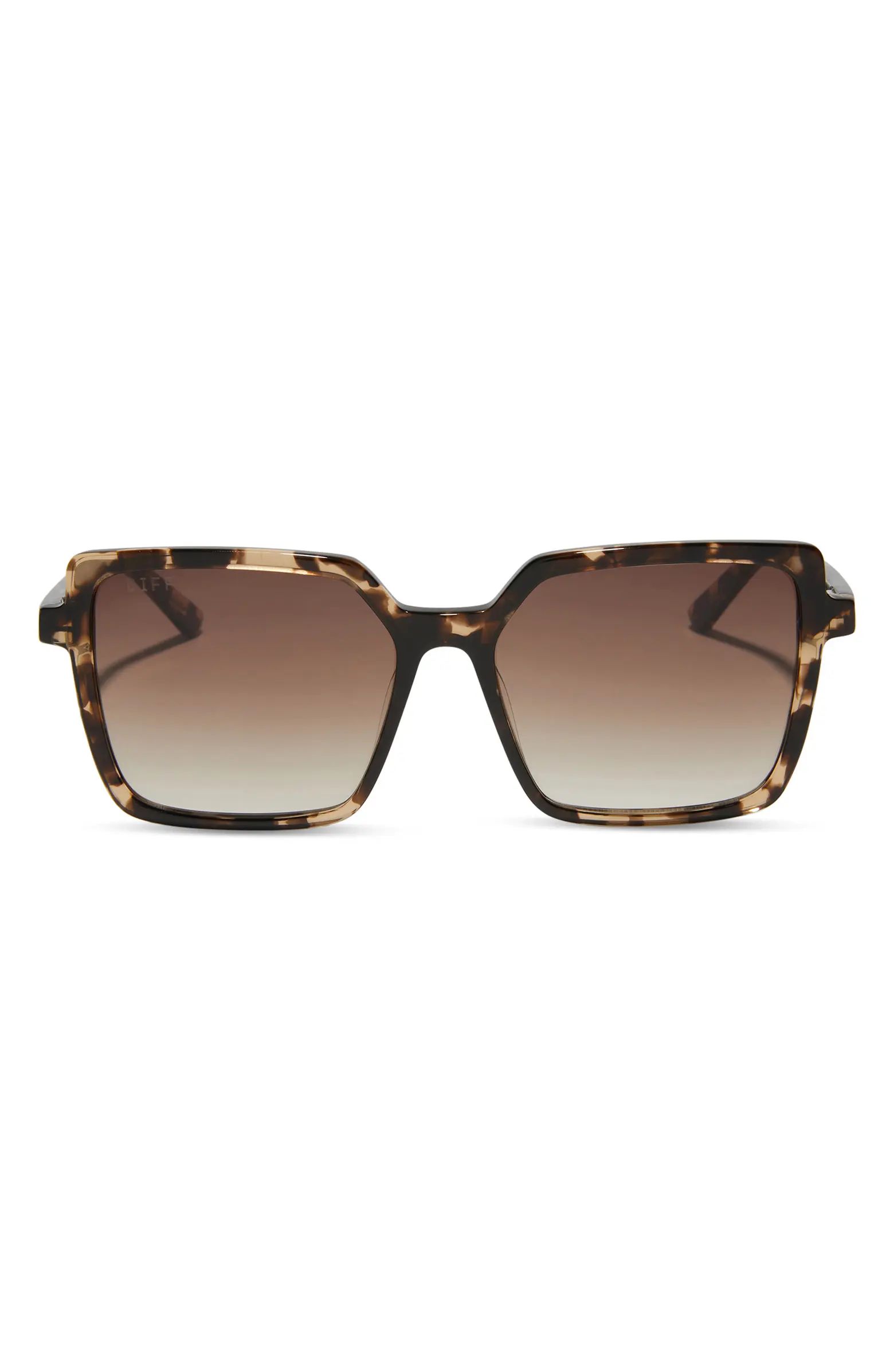 Esme 53mm Gradient Square Sunglasses | Nordstrom