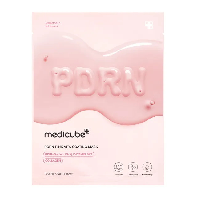 medicube - PDRN Pink Vita Coating Mask | YesStyle.com