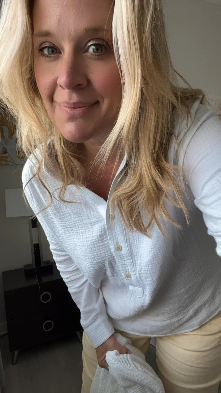 ✨Tap the bell, save and ❤️ for over 40 fashion, midlife style, midsize fashion and luxury looks for less. 

What o wore to Boys National Volleyball Tournament Day #1. Linen pants and gauze top love the comfort and feeling polished! Both on sale! 

⬇️Sizing information:
Top medium (size down if in between 
 sizes.)   
Pants large (size up if in between sizes.) 

👑 Helping you look good, feel good.-Lindsey Denver   Check back daily for belly-friendly style, confidence, and Outfit Physics™.

#LTKOver40 #LTKMidsize #LTKPlusSize