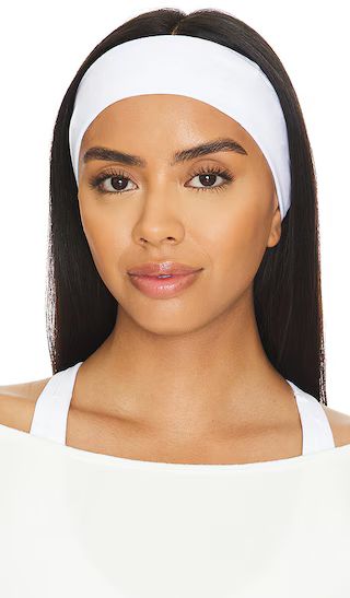 Wide Jersey Headband Set in Black & White | Revolve Clothing (Global)