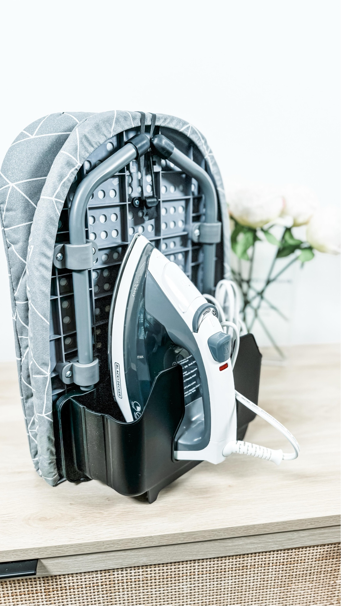 A M A Z O N  H O M E
m u s t  h a v e 🧺👗👖

Ok truth be told the only one in our home that uses the iron is my husband so I put off purchasing a large ironing board all of these years because I didn’t want to have to find a place to store it. Lol

But when I saw this I knew it was exactly what we needed! Folds out into the perfect size to store under the bed, in your closet or in your cabinets.

So now when he needs to iron the occassional collared shirt for date night it’s easy for him to get out and put away. Works great!

#neatlyembellished #professionalorganizer #homeorganizer #homeorganizing #organization #organizingideas #organizingtips #organizinghacks #organizedhome #organizedmom #organizedlife #amazon #amazonmusthaves #amazonfavorites #amazonfinds #amazonfaves #amazoninfluencer #amazoninfluencerprogram #amazonhome #laundry #laundryroom #laundryhacks #laundryday #iron #ironingtips #ironing #ironingboard