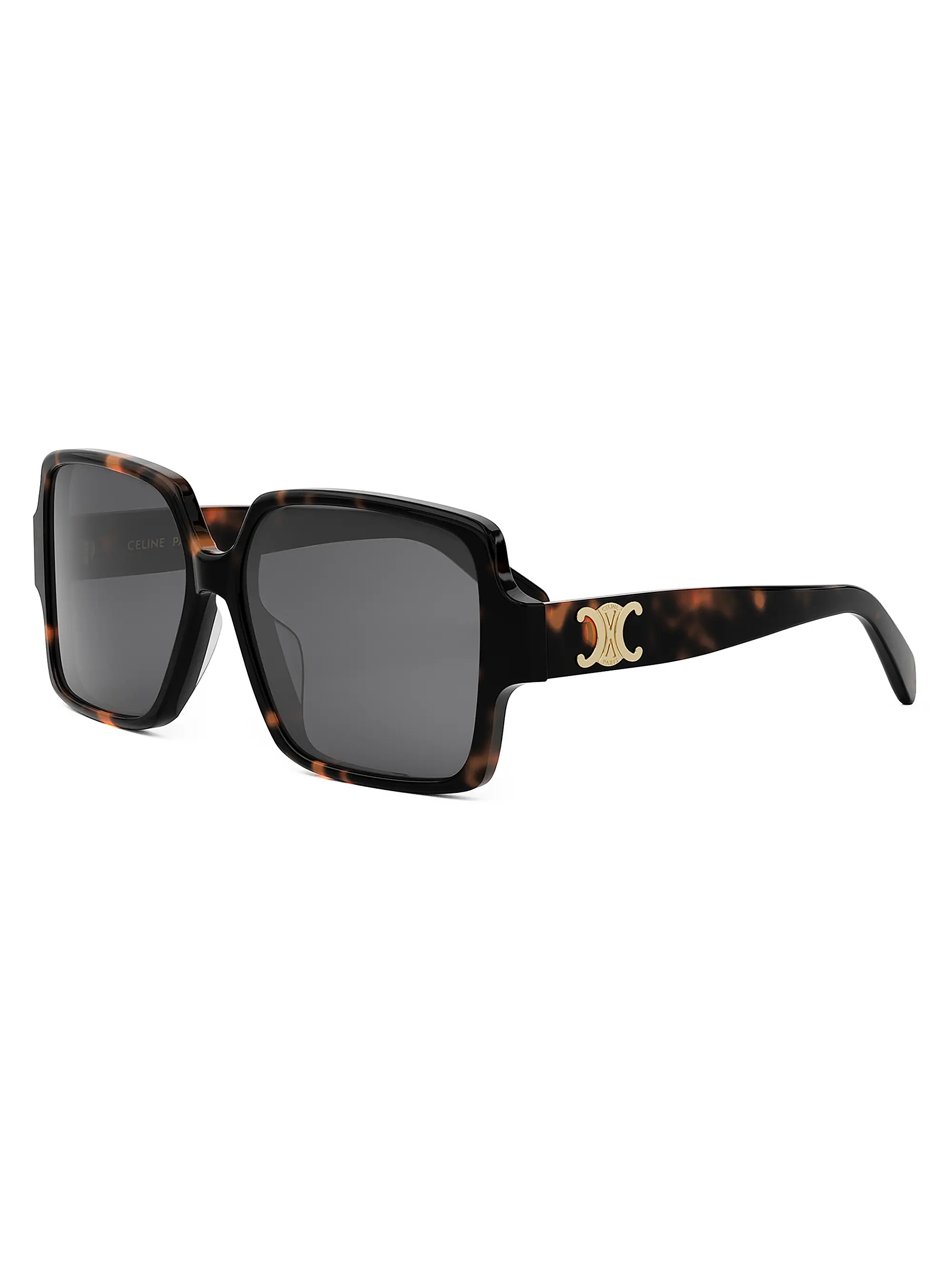 Triomphe 60MM Square Sunglasses | Saks Fifth Avenue