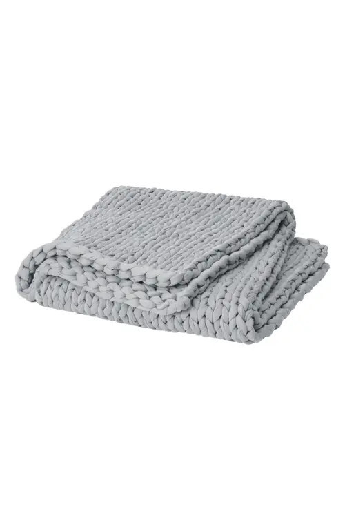 Bearaby Tree Napper Weighted Knit Blanket in Pebble Grey at Nordstrom, Size 15 Lb. | Nordstrom