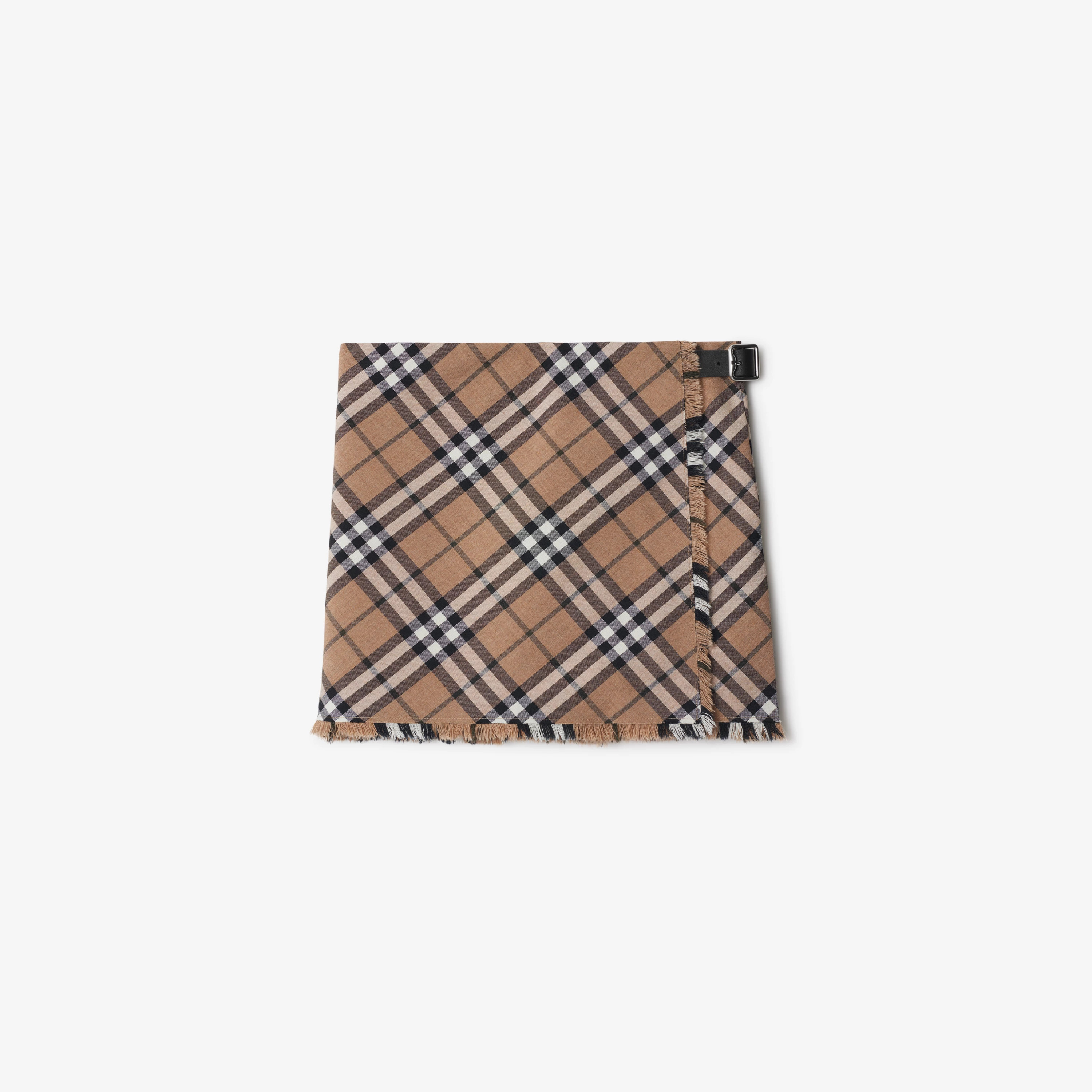 Check Wool Blend Mini Kilt | Burberry (US)