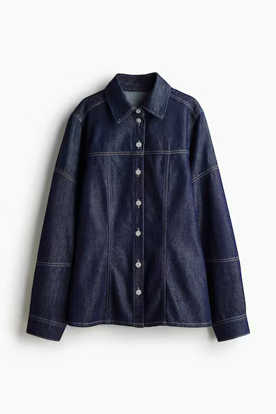 H & M - Denim shirt - Blue | H&M (UK, MY, IN, SG, PH, TW, HK)