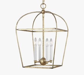 Elaine Metal Chandelier | Pottery Barn (US)