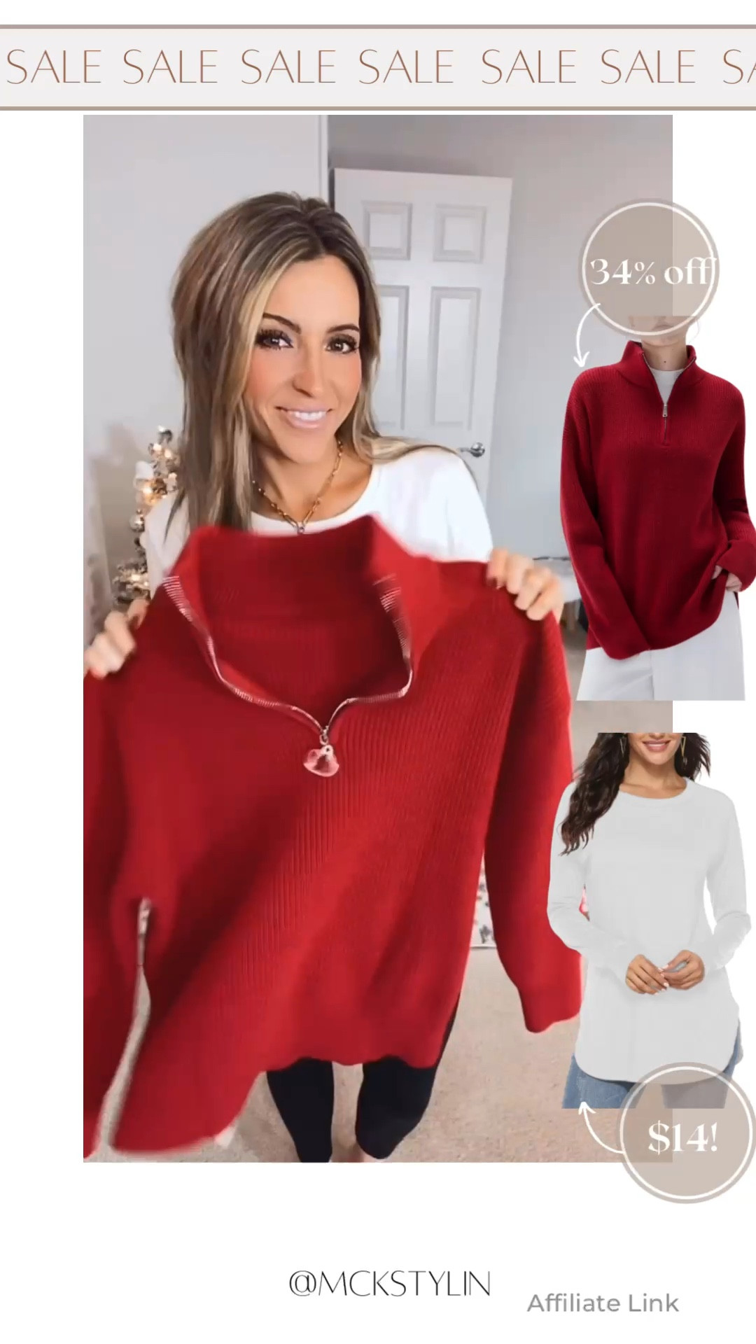 Amazing quality cashmere sweater! Love it paired with leggings over my fav tunic top. Makes an adorable easy grab & go holiday outfit! Wearing xs 

#LTKootd #LTKHoliday #LTKSaleAlert
