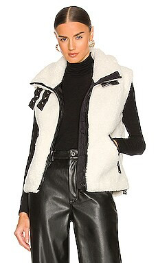 SAM. Sherpa Vest in White from Revolve.com | Revolve Clothing (Global)