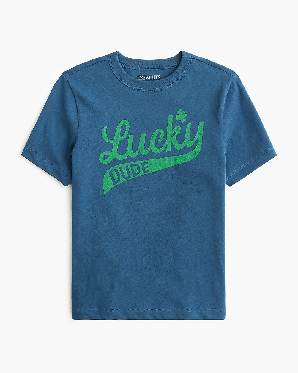Boys' "lucky dude" graphic tee | J.Crew Factory