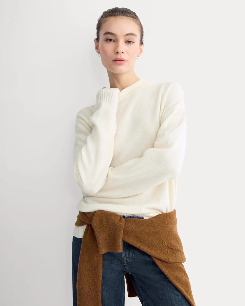 Cashmere Boyfriend Sweater | Husky Gray | Everlane