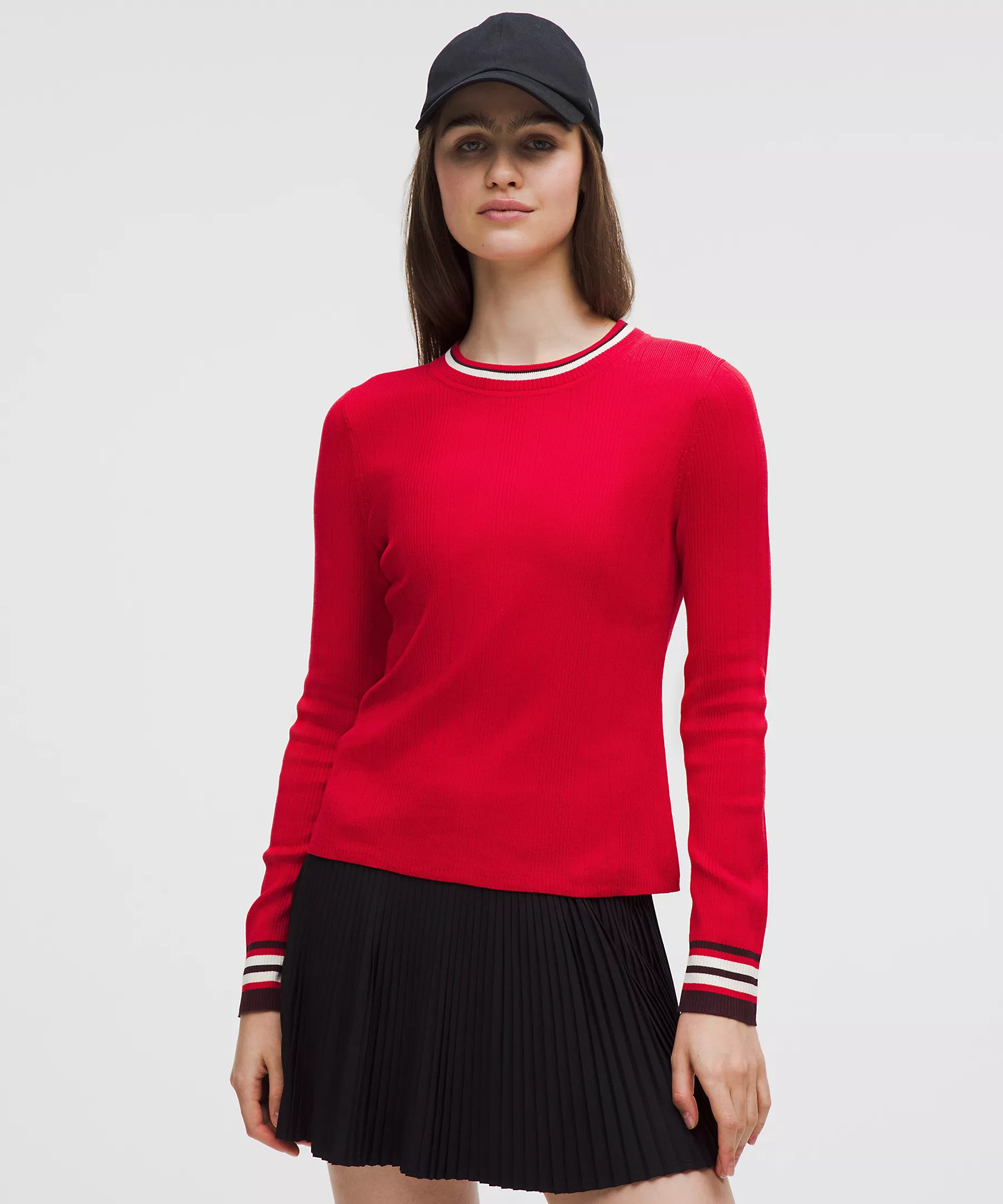 Cotton-Blend Long-Sleeve Crew | Lululemon (US)